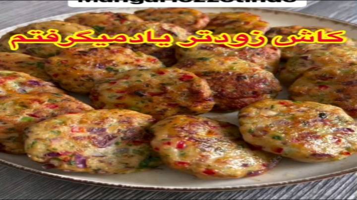 درست کردن کتلت مرغ خانگی