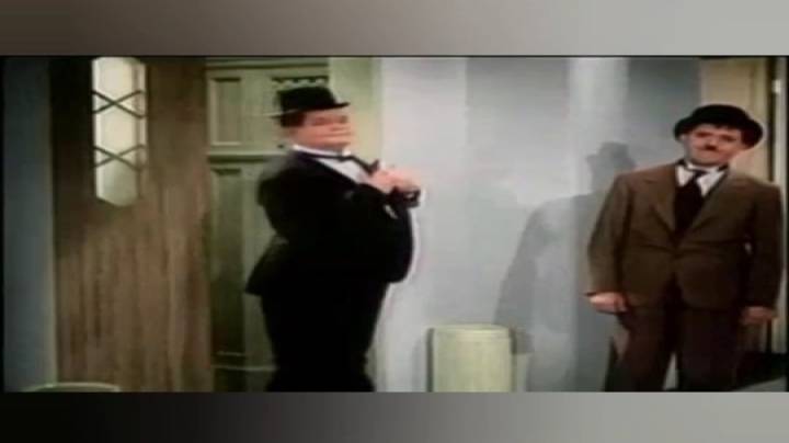 طنز لورل هاردی جابجا شدن لورل