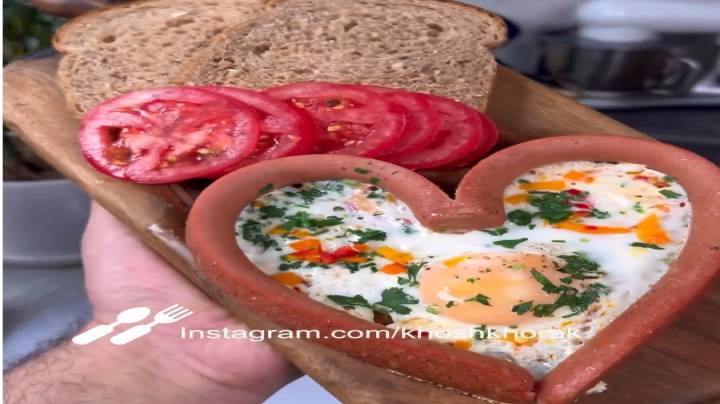 صبحانه ی عاشقانه درست کنید